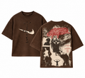 Travis Scott Cactus Jack Heritage Oversized Graphic T-Shirt