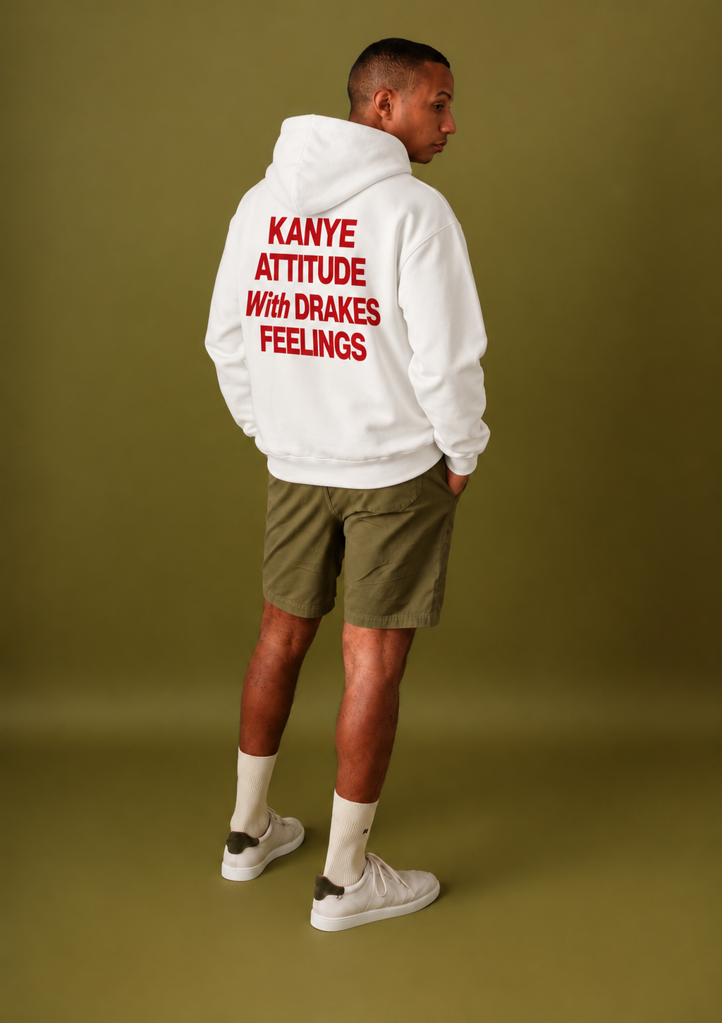 Kanye Attitude. Drake's Feelings Oversized Hoodie