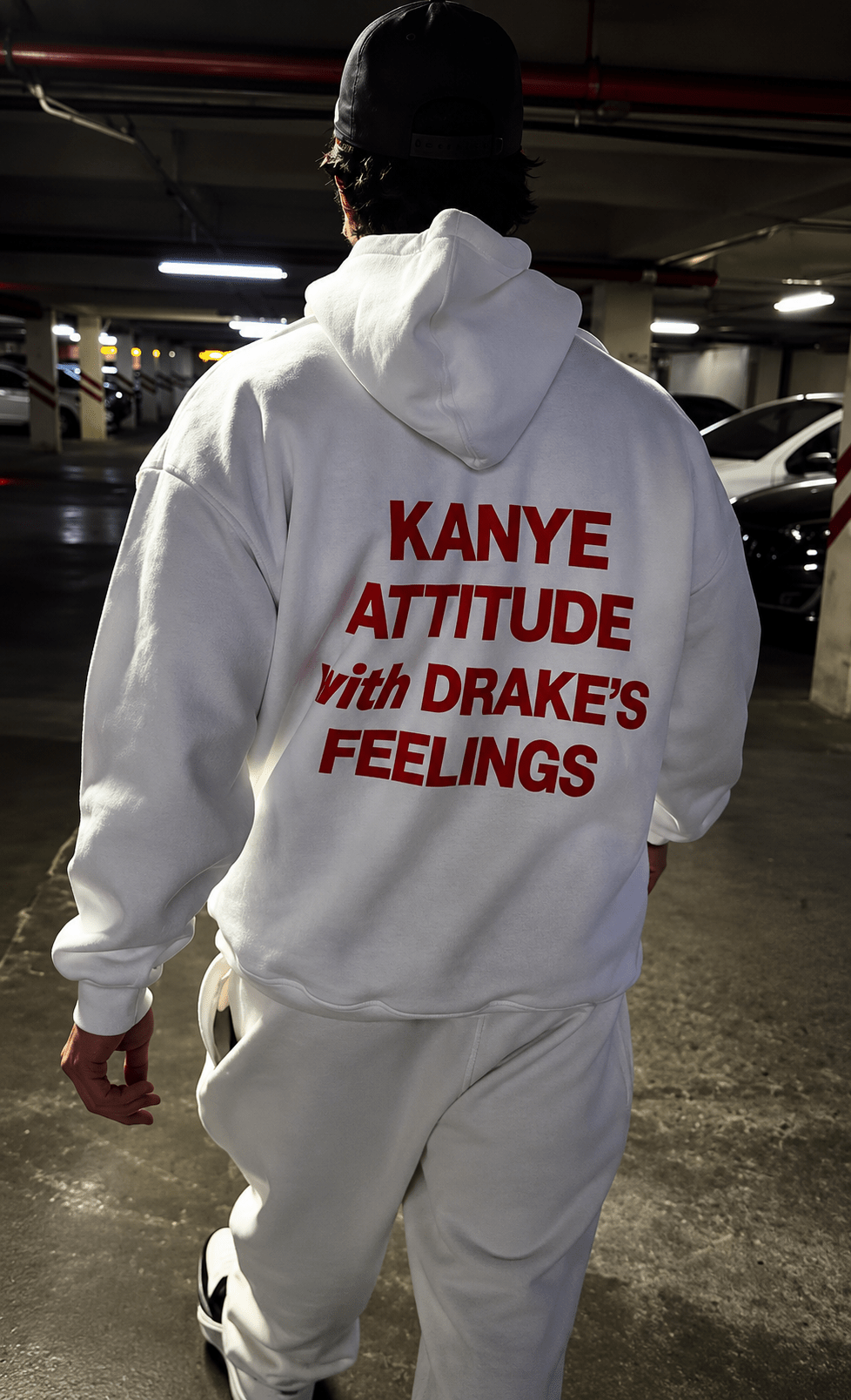 Kanye Attitude. Drake's Feelings Oversized Hoodie - Nomad.Ma