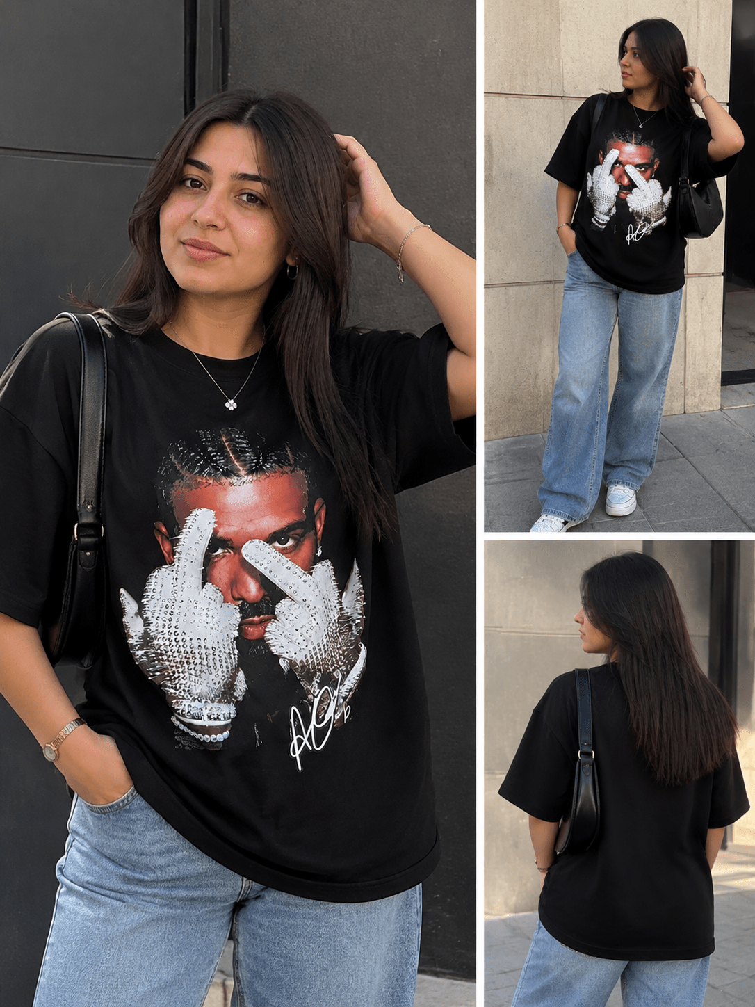 NOMAD Drake Iceman Graphic T-Shirt | Premium Oversized Streetwear Edition - Nomad.Ma
