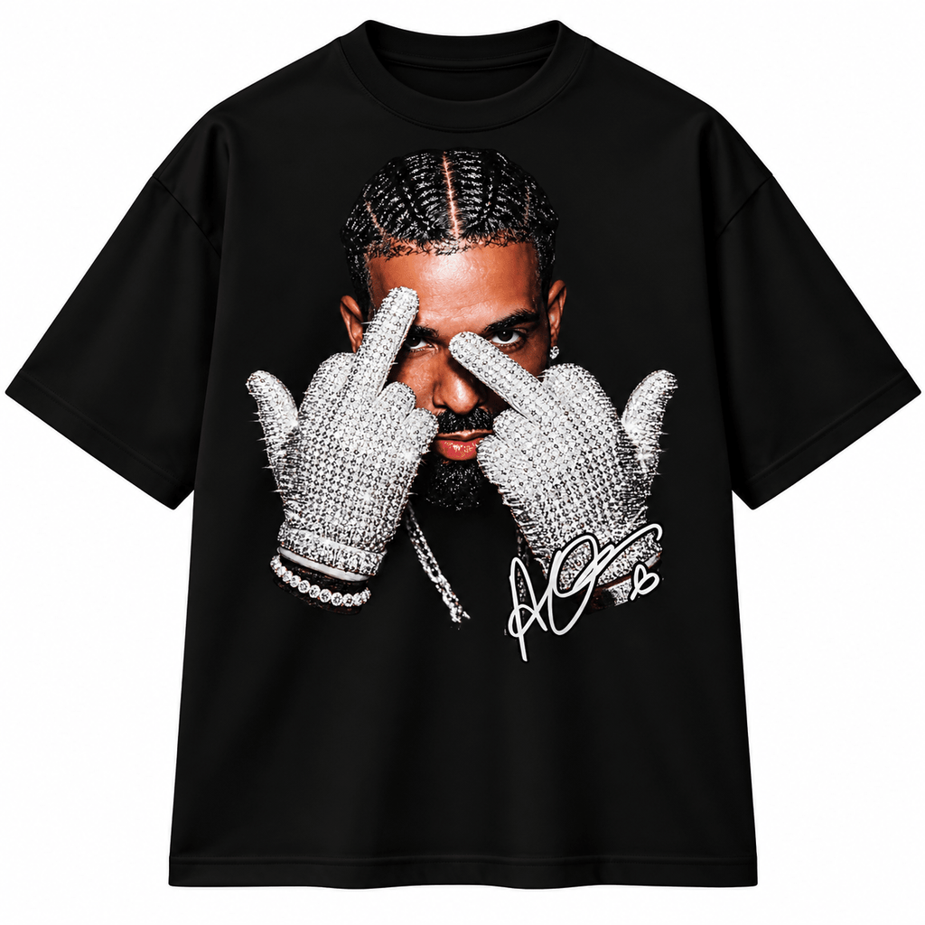 NOMAD Drake Iceman Graphic T-Shirt | Premium Oversized Streetwear Edition - Nomad.Ma