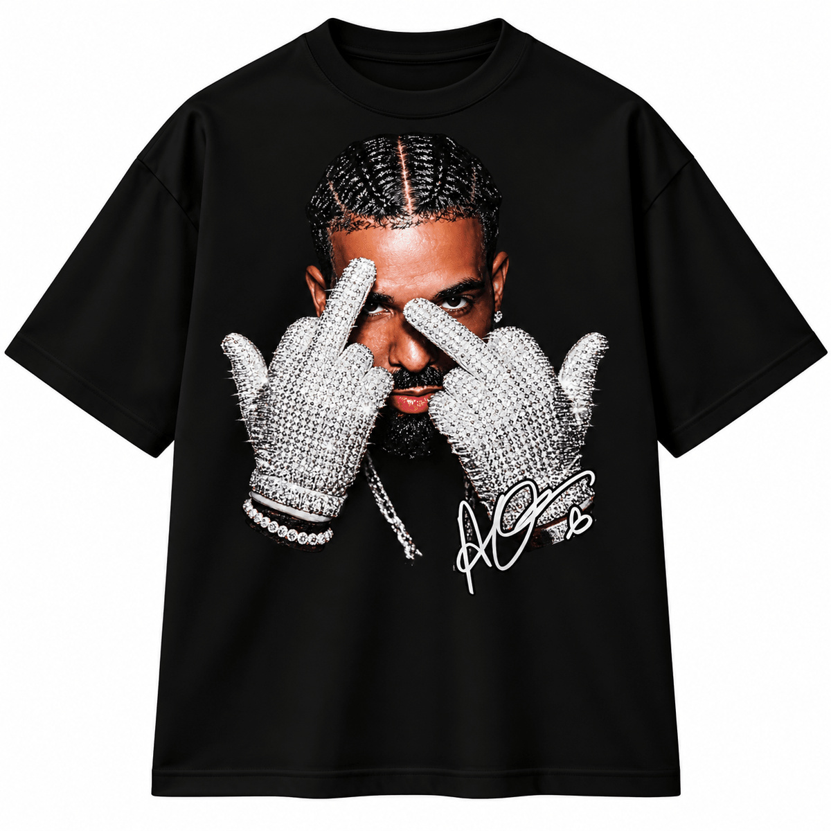 NOMAD Drake Iceman Graphic T-Shirt | Premium Oversized Streetwear Edition - Nomad.Ma
