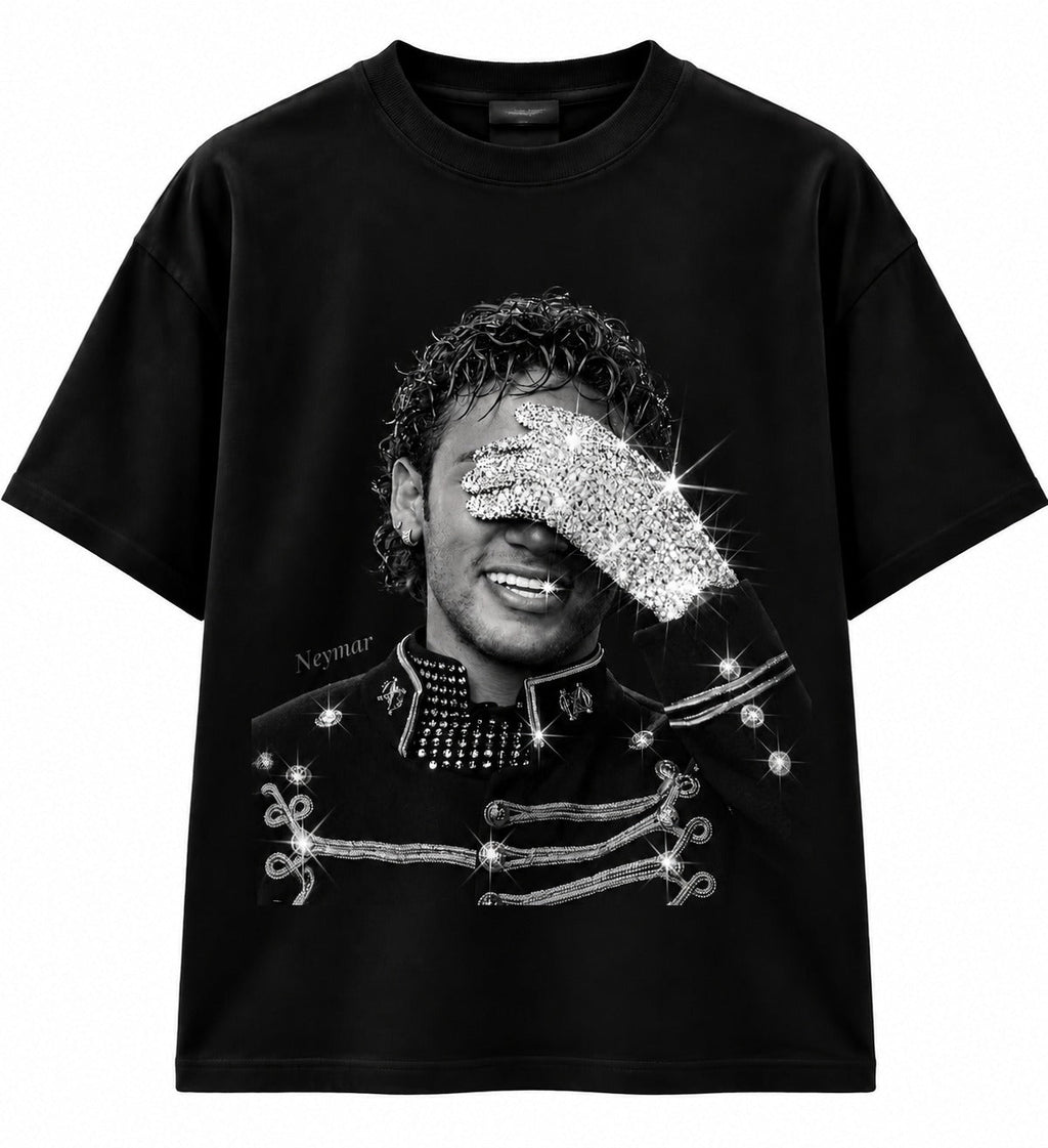 NOMAD Neymar Crystal Vision T-Shirt | Premium Football Streetwear Edition - Nomad.Ma